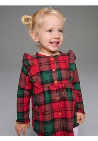 Sinsay - Koszula w kratę - czerwony. Kolor: czerwony #1