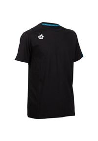 Koszulka Arena Team T-Shirt Panel. Kolor: czarny. Materiał: materiał, skóra