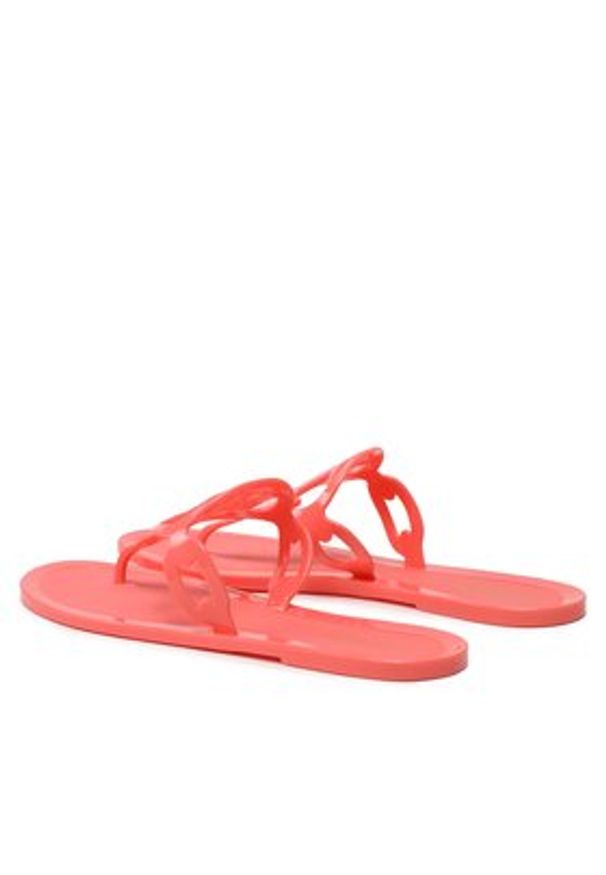 Lauren Ralph Lauren - LAUREN RALPH LAUREN Japonki Audrie Jelly 802860803008 Koralowy. Kolor: pomarańczowy