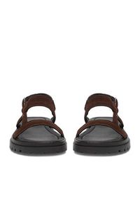 Lasocki Sandały CEO-WI34-3310-18650 Brązowy ciemny. Kolor: brązowy. Materiał: skóra, zamsz #4