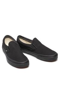 Vans Tenisówki Classic Slip-On VN-0EYEBKA Czarny. Zapięcie: bez zapięcia. Kolor: czarny. Materiał: materiał #7