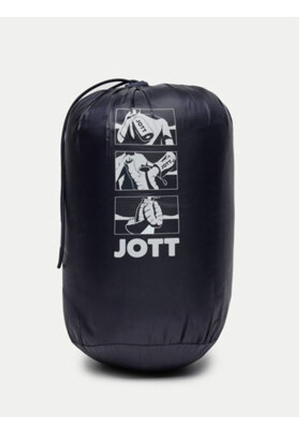 Jott Kurtka puchowa Nico P000MDOW01 Granatowy Slim Fit. Kolor: niebieski. Materiał: syntetyk