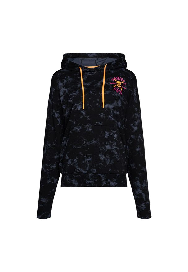 Bluza treningowa damska Under Armour Project Rock Underground Terry HD. Kolor: czarny. Sport: fitness