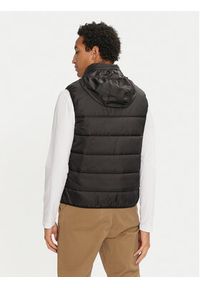 Lacoste Bezrękawnik BH6761 Czarny Regular Fit. Kolor: czarny. Materiał: syntetyk. Długość rękawa: bez rękawów #7