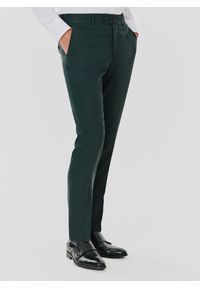 Pako Lorente - PAKO LORENTE – Spodnie garniturowe w kolorze zielonym. Kolor: zielony. Materiał: poliester, elastan, wiskoza. Styl: elegancki #1