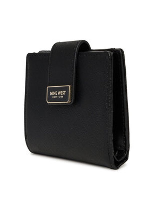Nine West Portfel CEO-NW-W1-008-SS26 Czarny. Kolor: czarny. Materiał: materiał