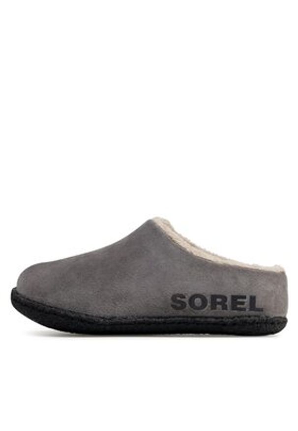 sorel - Sorel Kapcie Youth Lanner Ridge™ II NY3926 Szary. Kolor: szary. Materiał: zamsz, skóra