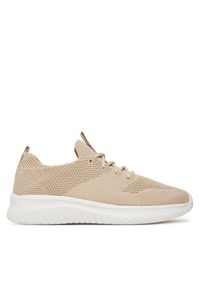 Sneakersy Sprandi. Kolor: beżowy
