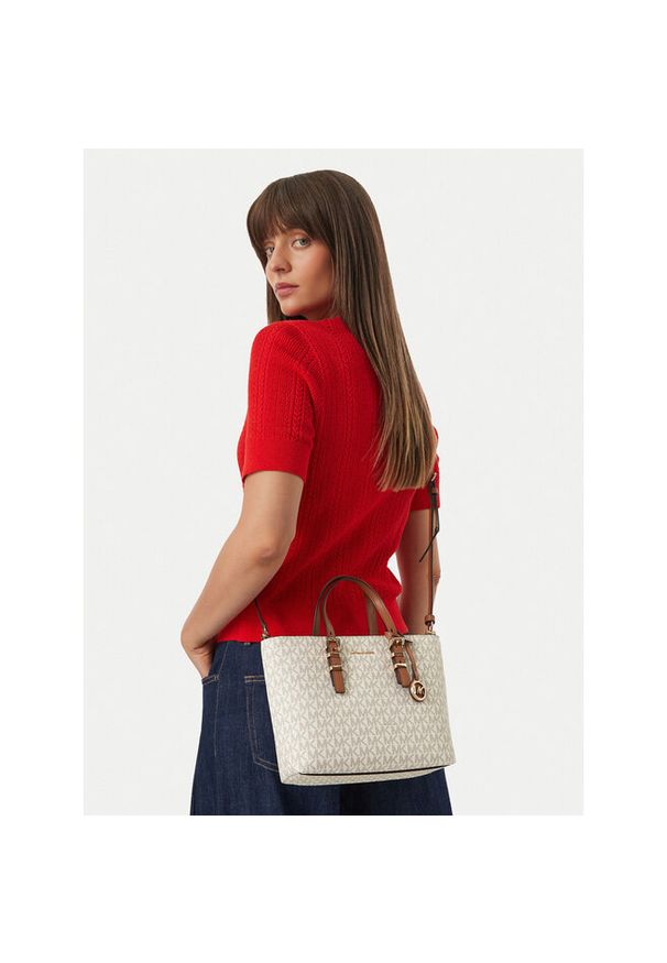 Torebka MICHAEL Michael Kors. Kolor: kremowy