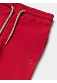 Mayoral Spodnie dresowe 711 Czerwony Regular Fit. Kolor: czerwony. Materiał: bawełna #2
