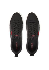 Hugo - HUGO Sneakersy Morrie 50548516 Czarny. Kolor: czarny. Materiał: materiał #4