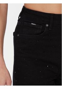 Pepe Jeans Jeansy Sparkle PL204604 Czarny Relaxed Fit. Kolor: czarny