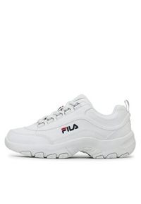 Fila Sneakersy Strada Low Kids 1010781.1FG Biały. Kolor: biały. Materiał: skóra #3