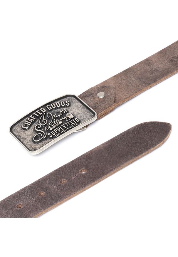 Tom Tailor - TOM TAILOR PASEK SKÓRZANY TG1001R15 40mm Gürtel Q.2091 0681. Materiał: skóra. Styl: klasyczny
