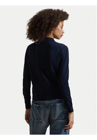 Polo Ralph Lauren Kardigan 211972110502 Granatowy Slim Fit. Typ kołnierza: polo. Kolor: niebieski. Materiał: bawełna #2