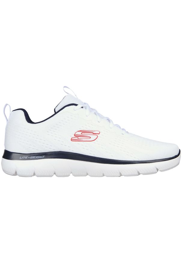 skechers - Buty męskie SKECHERS Summits Torrecharcoal. Kolor: biały