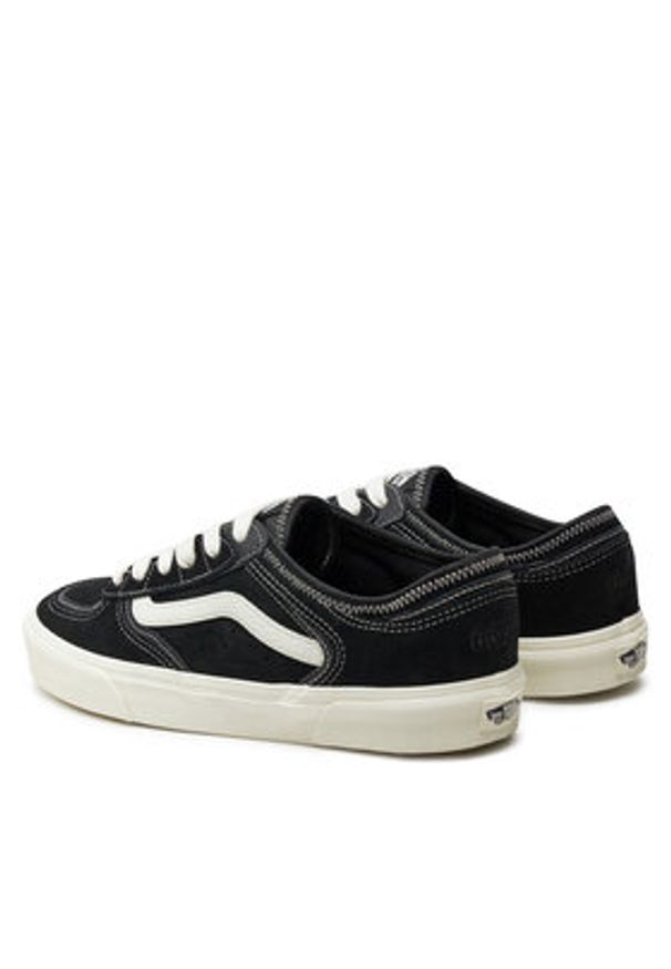Vans Tenisówki Rowley Classic VN0009QJBPT1 Czarny. Kolor: czarny. Materiał: zamsz, skóra