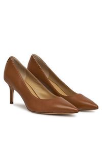 Lauren Ralph Lauren - LAUREN RALPH LAUREN Szpilki Lanette 802972023002 Brązowy. Kolor: brązowy. Materiał: skóra. Obcas: na szpilce #2