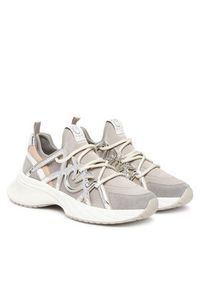 Pinko - PINKO Sneakersy Ariel 01 SS0023T040 Szary. Kolor: szary. Materiał: materiał #6