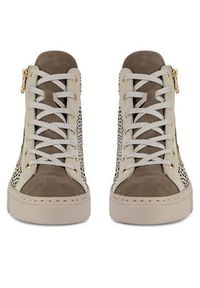 Rieker Trzewiki N5931-62 Beżowy. Kolor: beżowy. Materiał: materiał #6