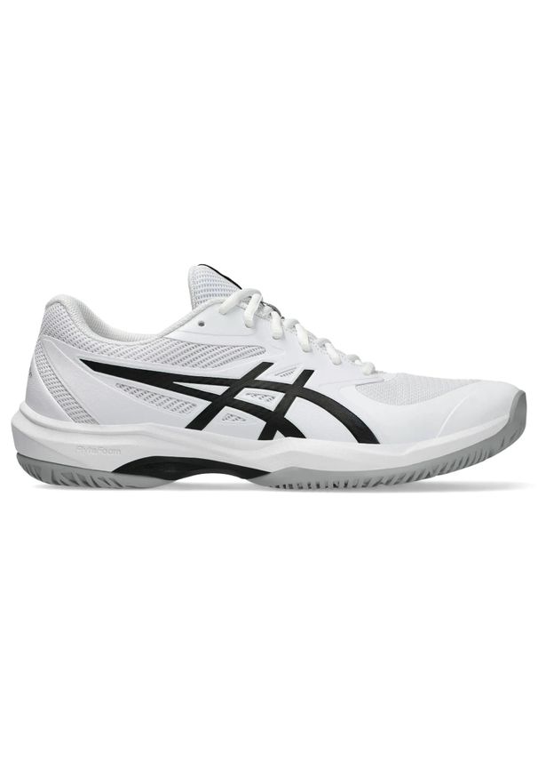 Buty do tenisa Asics Game FF. Kolor: czarny, biały, wielokolorowy. Sport: tenis