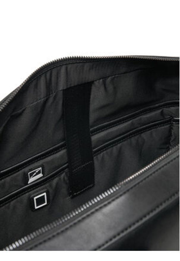 VALENTINO - Valentino Torba na laptopa Horizon VBS8UT29 Czarny. Kolor: czarny. Materiał: skóra