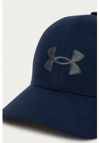 Under Armour Czapka 1361547 kolor granatowy z aplikacją. Kolor: niebieski. Wzór: aplikacja #3