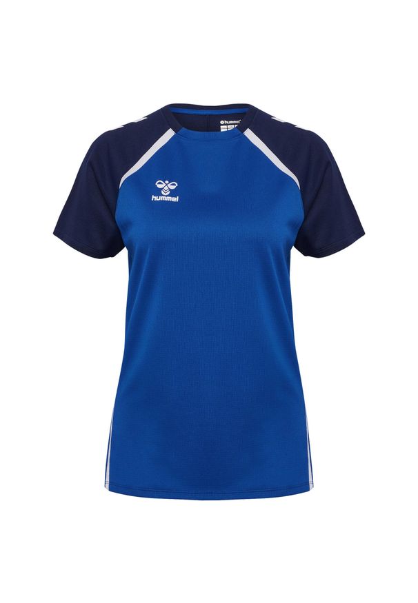 Damski jersey Hummel Lead 2.0. Kolor: niebieski. Materiał: jersey. Sport: koszykówka