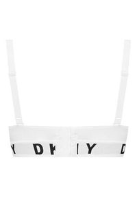 DKNY Biustonosz z fiszbiną DK4521 Biały. Kolor: biały. Materiał: bawełna #7
