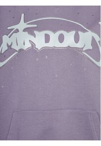 Mindout Bluza System Fioletowy Boxy Fit. Kolor: fioletowy. Materiał: bawełna