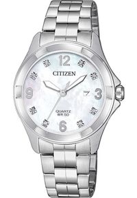 CITIZEN - Zegarek Citizen Zegarek Damski Citizen Quartz EU6080-58D (Koperta 32mm) #1