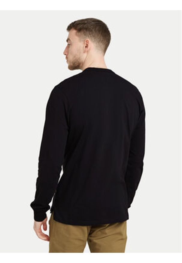 G-Star RAW - G-Star Raw Longsleeve Nifous D25076-336 Czarny Regular Fit. Kolor: czarny. Materiał: bawełna. Długość rękawa: długi rękaw