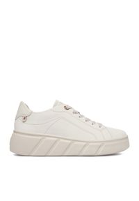 Sneakersy Rieker. Kolor: kremowy #1