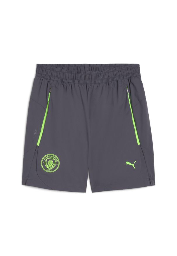Szorty Puma MCFC Pumatech. Kolor: szary. Sport: piłka nożna