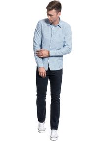 Wrangler - KOSZULA MĘSKA WRANGLER LS 1PKT SHIRT REAL WHITE W5A9LOXW1 112130088 #8