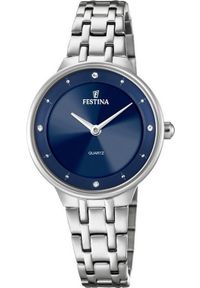 Zegarek Festina Zegarek damski Festina F20600-3 CYRKONIE srebrny. Kolor: srebrny #1