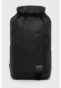 Vans plecak kolor czarny duży gładki. Kolor: czarny. Wzór: gładki #1