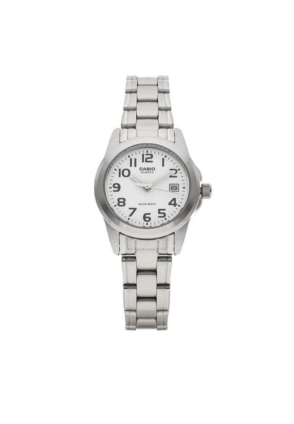 Casio Zegarek LTP-1259PD -7BEG Srebrny. Kolor: srebrny