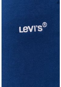Levi's® - Levi's Spodnie A0767.0009 męskie gładkie. Kolor: niebieski. Materiał: dzianina, bawełna. Wzór: gładki
