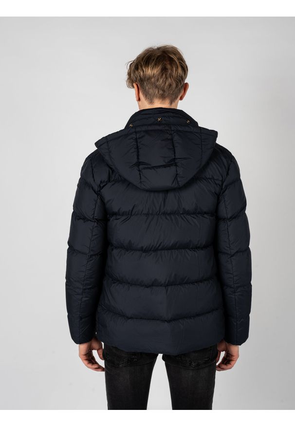 Geox Kurtka "Nettuno" | M2626J T2936 | Mężczyzna | Granatowy. Okazja: na co dzień. Kolor: niebieski. Materiał: poliester. Styl: casual