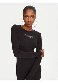 Juicy Couture Sukienka codzienna Dizzie JCWED24309 Czarny Slim Fit. Okazja: na co dzień. Kolor: czarny. Typ sukienki: proste. Styl: casual #3