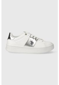 U.S. Polo Assn. sneakersy MARAYA kolor biały MARAYA002W/CY2. Nosek buta: okrągły. Kolor: biały. Materiał: guma