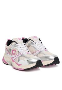 Coach Sneakersy Mesh CAQ29 Écru. Materiał: materiał