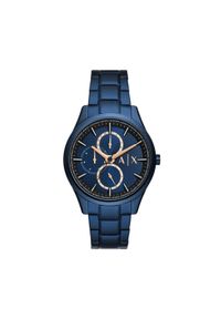 Armani Exchange Zegarek Dante AX1881 Granatowy. Kolor: niebieski