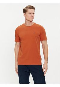 Napapijri T-Shirt Salis NP0A4H8D Pomarańczowy Regular Fit. Kolor: pomarańczowy. Materiał: bawełna #1