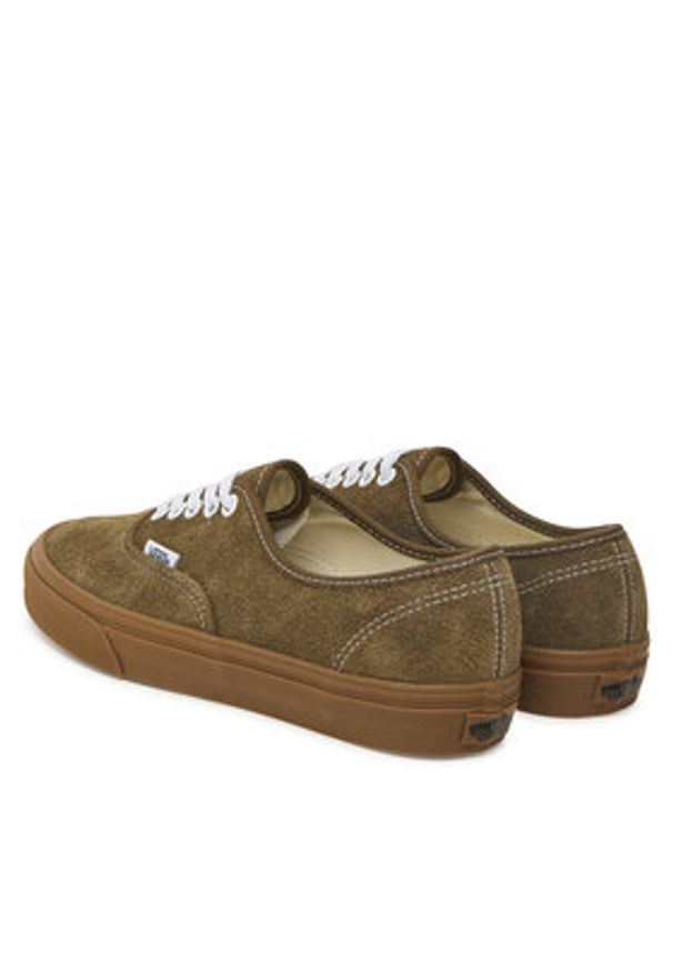 Vans Tenisówki Authentic VN000EGAENB1 Brązowy. Kolor: brązowy. Materiał: zamsz, skóra