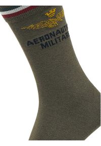 Aeronautica Militare Skarpety długie 252CZ0012UL00499 Zielony. Kolor: zielony. Materiał: materiał, bawełna