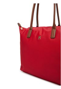 TOMMY HILFIGER - Tommy Hilfiger Torebka Popette Tote AW0AW17711 Czerwony. Kolor: czerwony #2