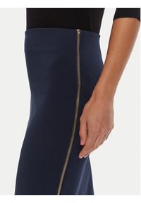 Rinascimento Spódnica ołówkowa CFC0125230003 Granatowy Slim Fit. Kolor: niebieski. Materiał: syntetyk