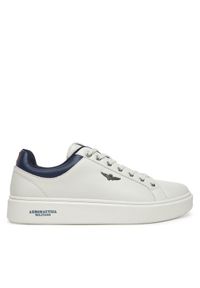 Aeronautica Militare Sneakersy 251SC307CT3591 Biały. Kolor: biały. Materiał: skóra